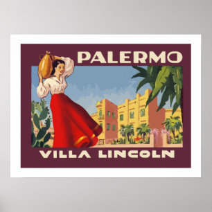 Póster Villa Lincoln, Palermo