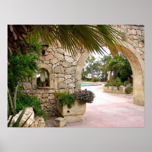 Póster Villa maltesa (Frente)