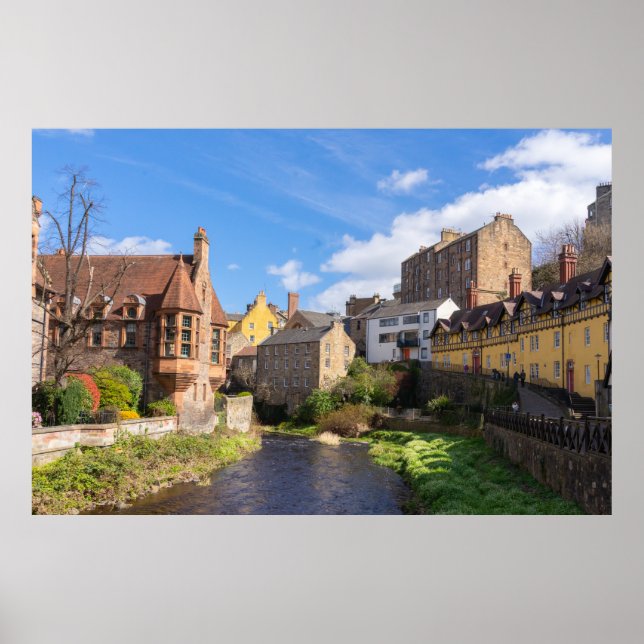Póster Village Dean, Edimburgo, Escocia (Frente)