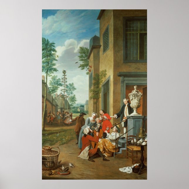 Póster Villagers Merrymaking (Frente)