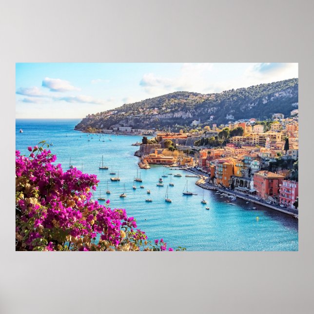 Póster Villefranche Sur Mer (Frente)