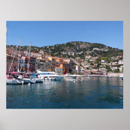 Póster Villefranche-sur-Mer, Francia