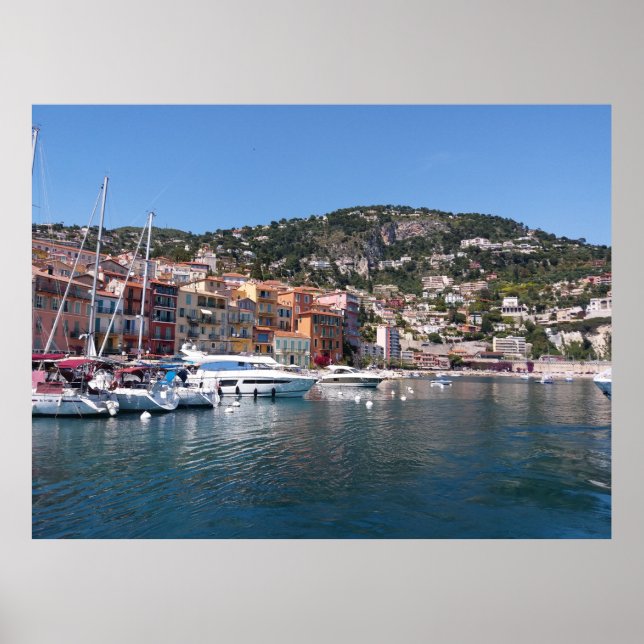 Póster Villefranche-sur-Mer, Francia (Frente)
