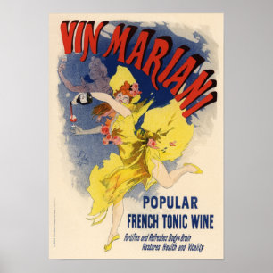 Póster Vin Mariani