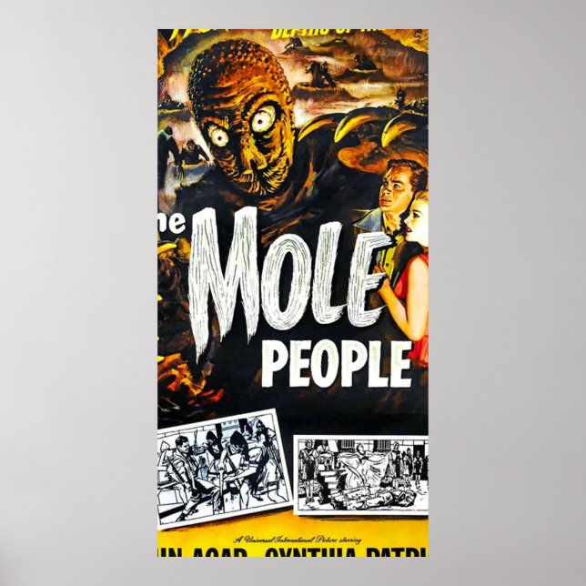 Póster Viñar La Película De Horror Del Pueblo Mole (Frente)