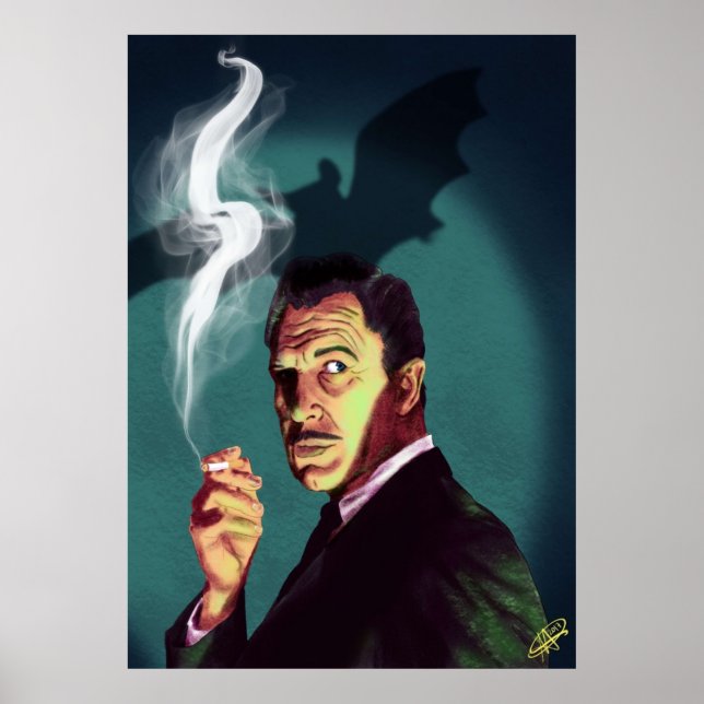 Póster Vincent Price (Frente)