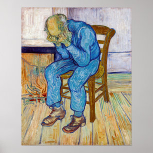 Póster Vincent van Gogh - A las puertas de la eternidad