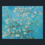 Póster Vincent van Gogh - Almond Blossom<br><div class="desc">Florecimiento de almendras / Ramas con flores de almendra - Vincent van Gogh,  aceite sobre lienzo,  1890</div>