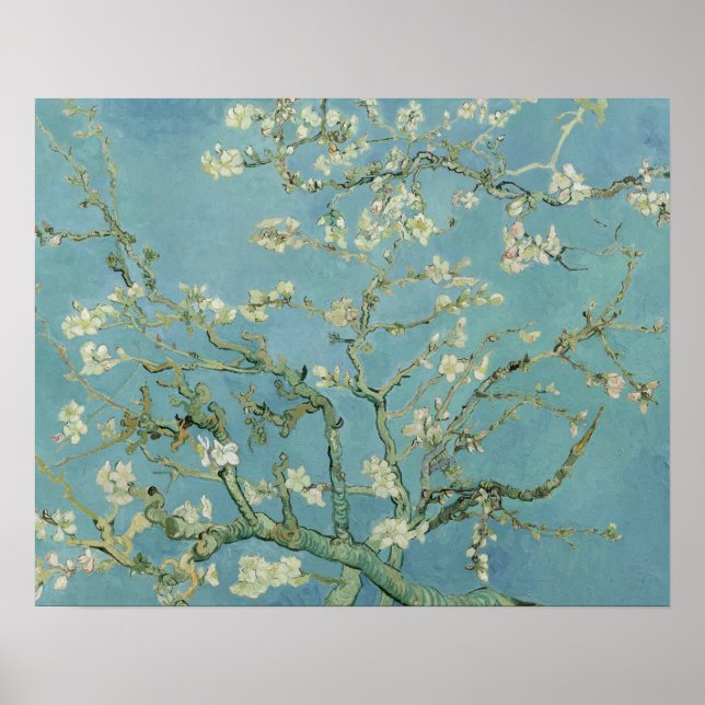 Póster Vincent van Gogh - Almond Blossom (Frente)