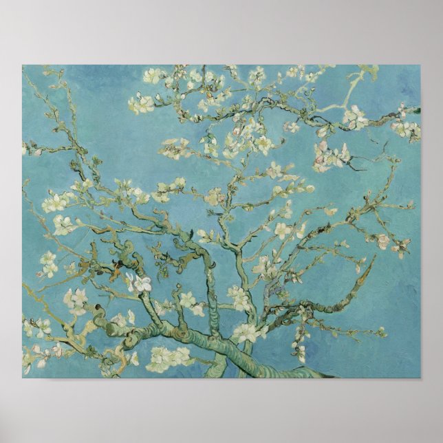 Póster Vincent van Gogh - Almond Blossom (Frente)