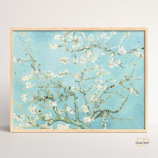Póster Vincent Van Gogh Almond Blossom Art Print Vintage
