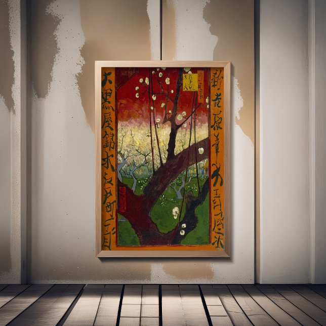 Póster Vincent Van Gogh - Árbol de ciruelas (Subido por el creador)
