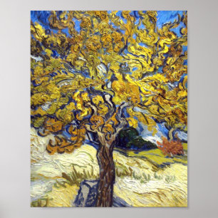 Póster Vincent Van Gogh - Árbol de moras
