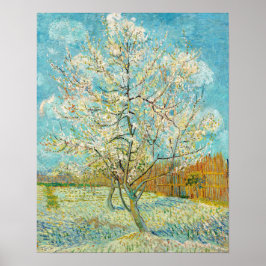 Póster Vincent van Gogh - Árbol rosa en flor