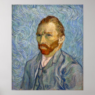 Póster Vincent Van Gogh - Autorretrato