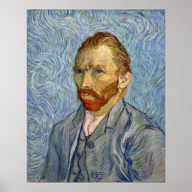 Póster Vincent Van Gogh - Autorretrato (Frente)