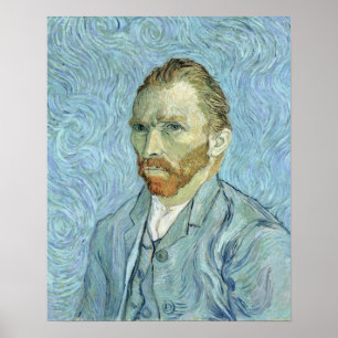 Póster Vincent van Gogh   Autorretrato, 1889