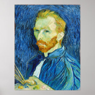 Póster Vincent van Gogh: Autorretrato (agosto de 1889)