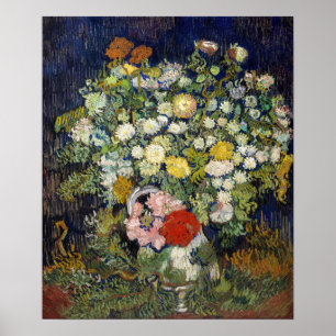 Póster Vincent van Gogh - Bouquet Flowers in a Vase