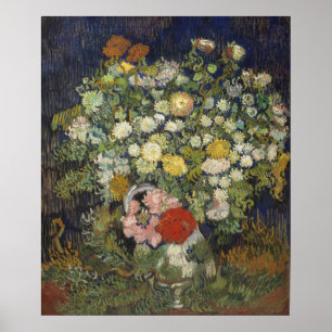 Póster Vincent Van Gogh Bouquet of Flowers in a Vase