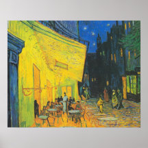 Vincent Van Gogh Cafe Terrace at Night