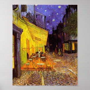Póster Vincent Van Gogh Cafe Terrace En Bella Artes De No