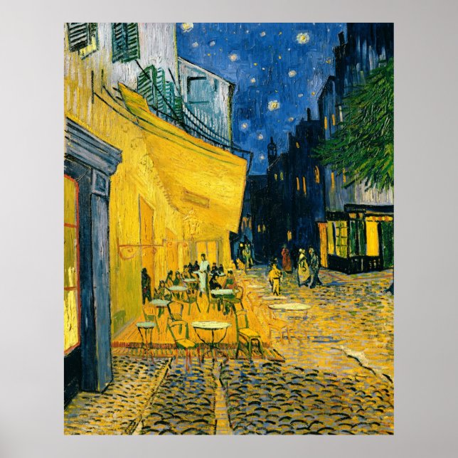 Póster Vincent van Gogh | Cafe Terrace, Place du Forum (Frente)
