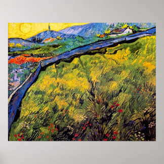 Póster Vincent Van Gogh - Campo De Trigo De Primavera
