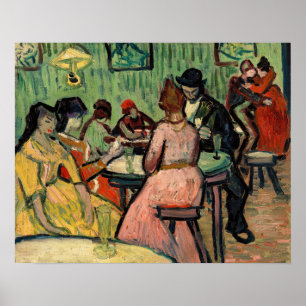 Póster Vincent van Gogh - El burdel