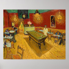 Póster Vincent van Gogh - El Café de la Noche