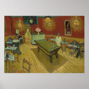 Póster VINCENT VAN GOGH - El café nocturno 1888