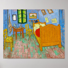 Póster Vincent Van Gogh El dormitorio en Arles