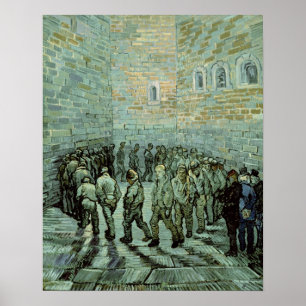 Póster Vincent van Gogh   El Ejercicio