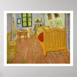Póster Vincent van Gogh el   el dormitorio, 1888