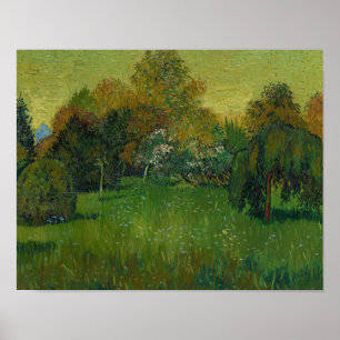 Póster Vincent van Gogh - El Jardín del Poeta