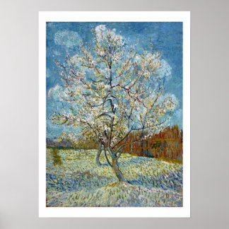 Póster Vincent van Gogh El Poster Del Árbol De Cubierta R