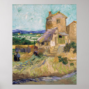 Póster Vincent van Gogh - El viejo molino