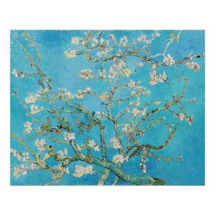 Póster Vincent van Gogh - Flor de Almendro