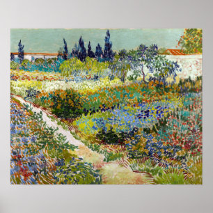Póster Vincent van Gogh Garden