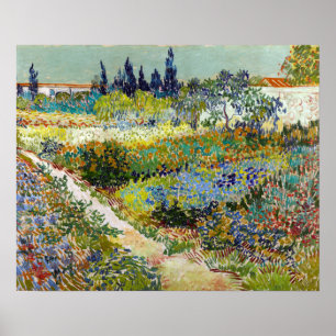 Póster Vincent van Gogh Garden