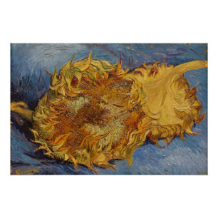 Póster Vincent van Gogh  Girasoles, 1887