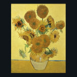 Póster Vincent van Gogh | Girasoles, 1888<br><div class="desc">Sombras,  1888 | por Vincent van Gogh | Ubicación del arte: Galería Nacional,  Londres,  Reino Unido | Artista neerlandés | Número de colección de imágenes: BAL970</div>