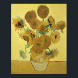 Póster Vincent van Gogh | Girasoles, 1888<br><div class="desc">Sombras,  1888 | por Vincent van Gogh | Ubicación del arte: Galería Nacional,  Londres,  Reino Unido | Artista neerlandés | Número de colección de imágenes: BAL970</div>