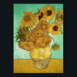 Póster Vincent van Gogh | Girasoles, 1888<br><div class="desc">Sombras,  1888 | por Vincent van Gogh | Ubicación del arte: Neue Pinakothek,  Munich,  Alemania | Artista neerlandés | Número de colección de imágenes: BAL20294</div>
