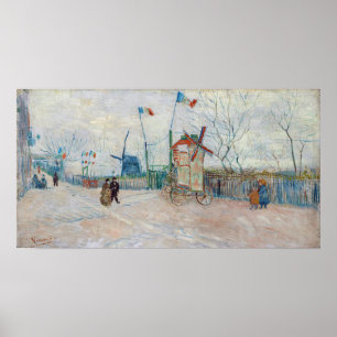 Póster Vincent van Gogh - Impasse des Deux Freres
