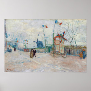 Póster Vincent van Gogh - Impasse des Deux Freres