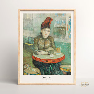 Póster Vincent van Gogh In the Cafe Agostina Segatori Art