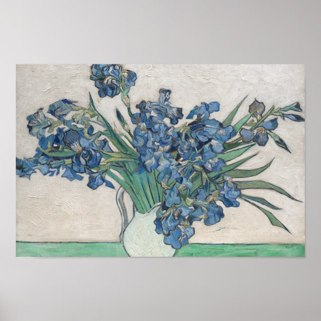 Póster Vincent van Gogh - Irises (Frente)