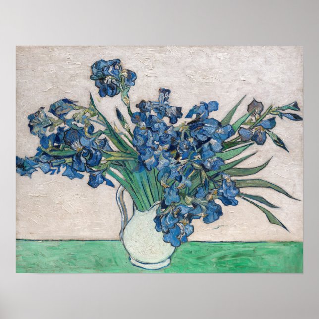 Póster Vincent van Gogh - Irises (Frente)
