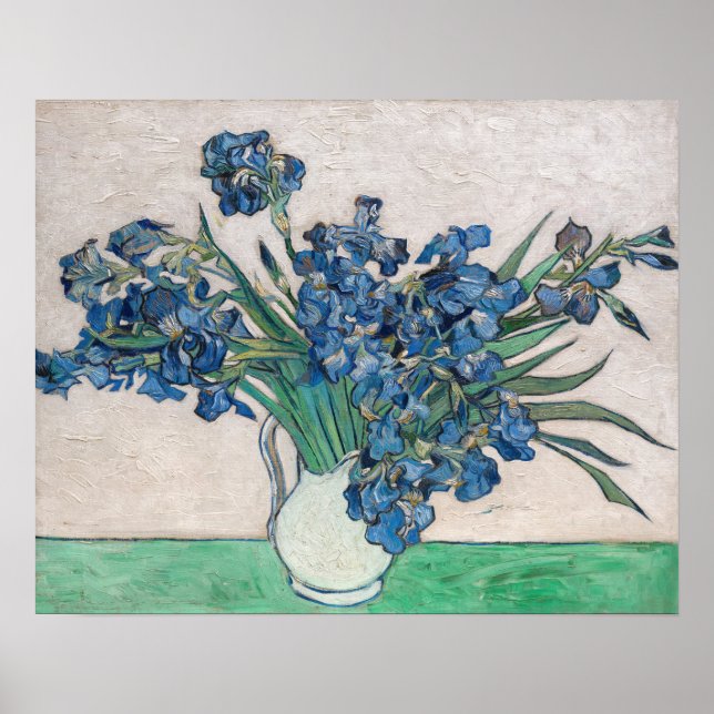 Póster Vincent van Gogh - Irises (Frente)